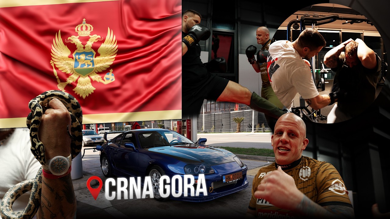 MINIMUM MONTENEGRO VLOG | VOZNJA I TRENINING SA LOBANJICOM, SPARING SA KICOM STAMATOVIC