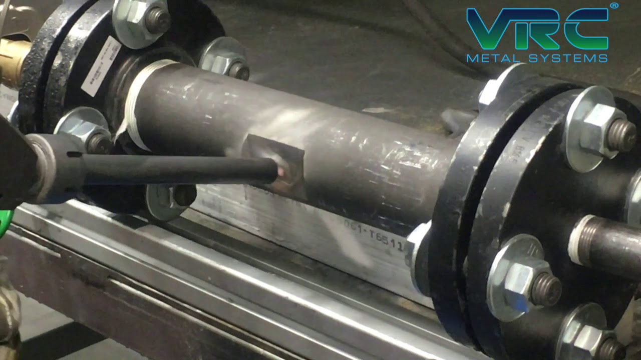 VRC Cold Spray Active Pipe Leak Repair