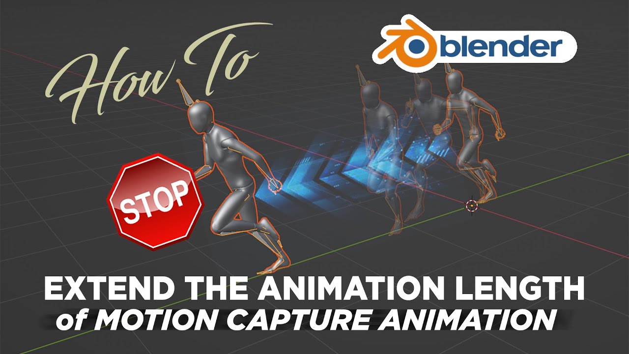 Extending the length of Mixamo Motion Capture in Blender