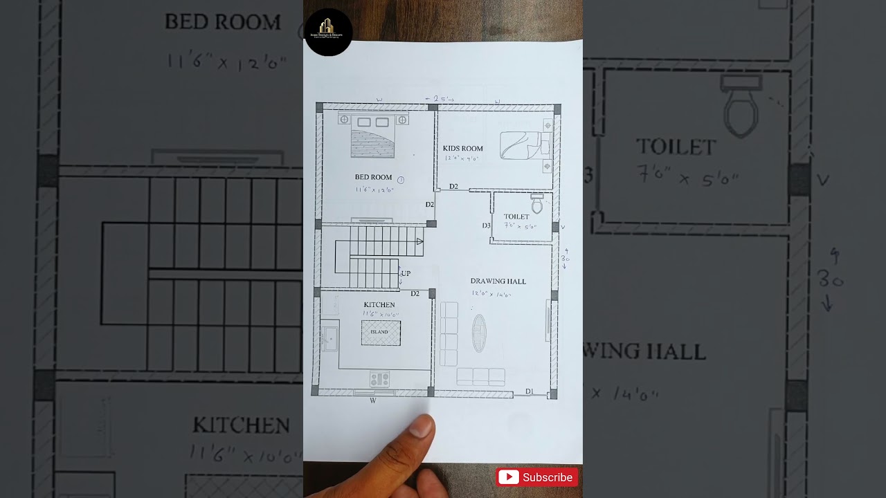 25x30 Duplex House Plan||25x30 Gharka Naksha||750 Sqft House Plan||Home Design Decore #shorts #25x30