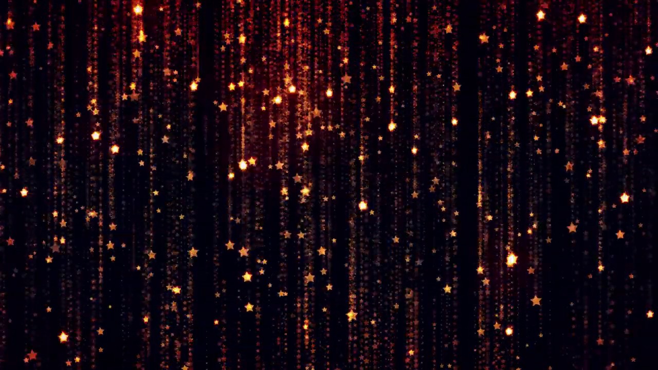 Glamour Stars Falling Particles Motion Graphics