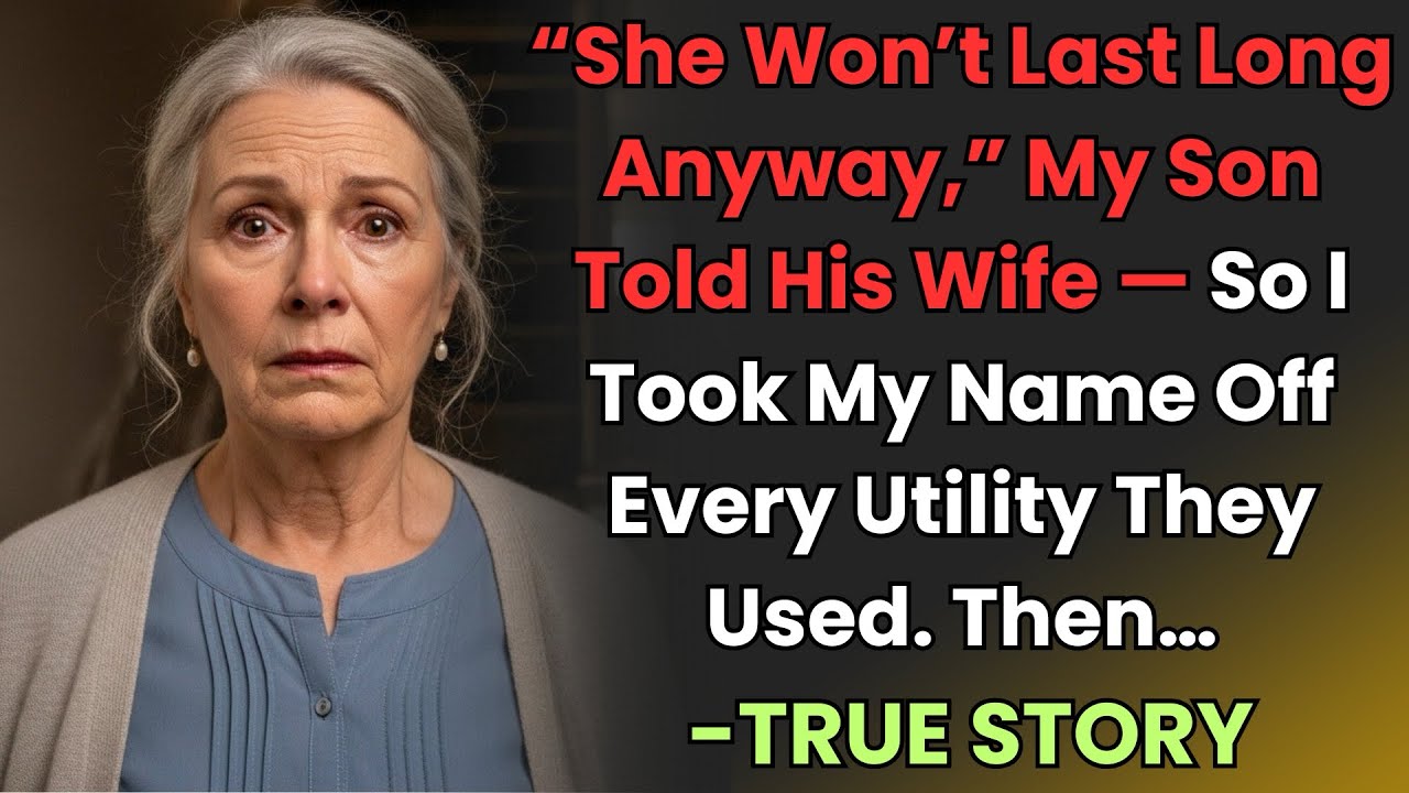 ЕЕ РЕАЛЬНАЯ ИСТОРИЯ ИЗ ОГАЙО 👵💔 «Она все равно долго не продержится», — сказал он, и она отключил...
