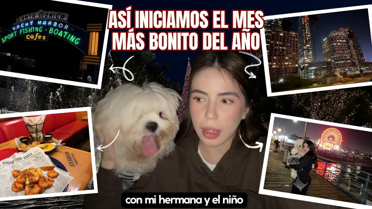 UN DÍA CON NOSOTROS💕👭🐾 FUIMOS A SANTA MÓNICA Y ESTO NOS SUCEDIÓ…😕 | VLOG diario