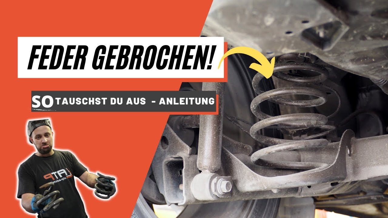 Feder wechseln am BMW 1er in nur 3 Schritten!
