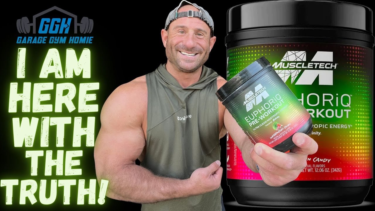 I HAD NO CLUE WHAT TO EXPECT! 😨 MuscleTech EuphoriQ Pre-Workout Review