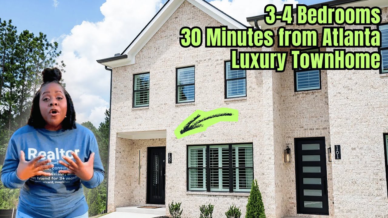 Inside Stockbridge’s HOTTEST Luxury Townhomes | 4 and 5 Bedroom Options Available