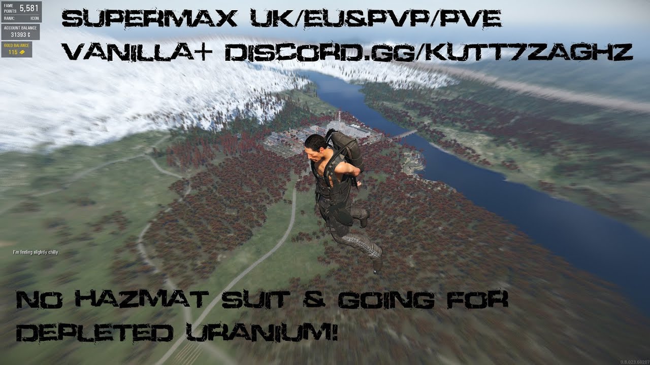 WorldUK Playing SCUM, No Hazmat suit, lets try get some depleted uranium! On SUPERMAX!