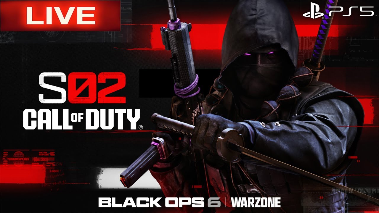 Call Of Duty Black Ops 6 Season 2 Livestream PS5 (No Commentary)