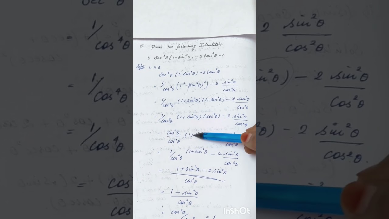 10th Maths| Chapter: 6 | Exercise:6.1|5th Sum| #trigonometry #exam 