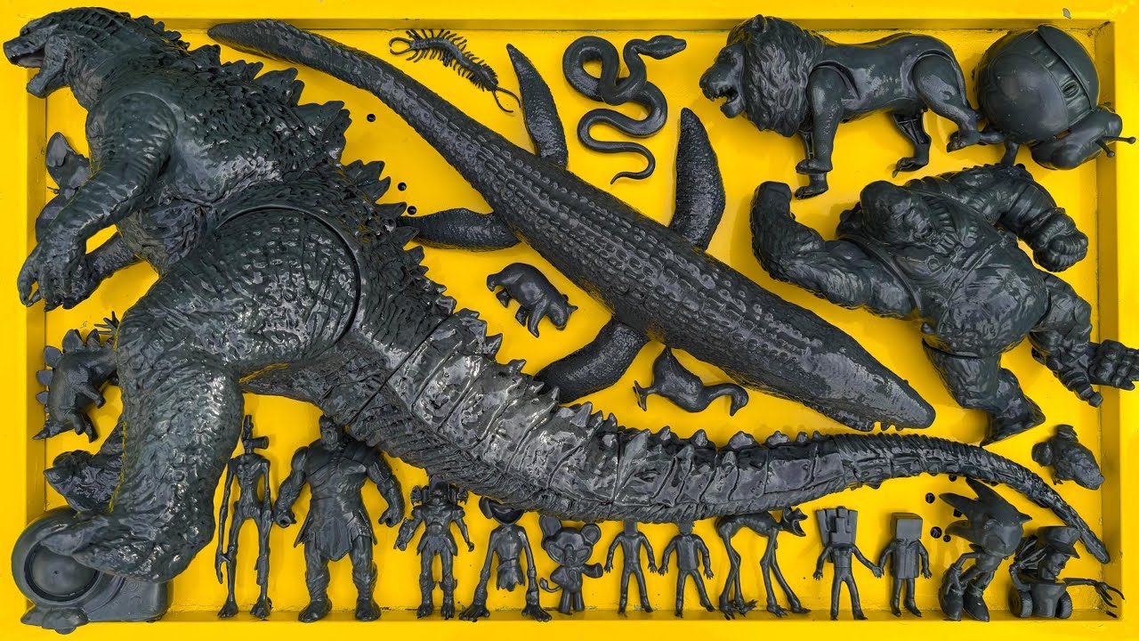 Dinosaurus Jurassic World Dominion: T-rex/ Brachiosaurus/ Skibidi/ Spider-Man/ KingKong/ KingGidorah