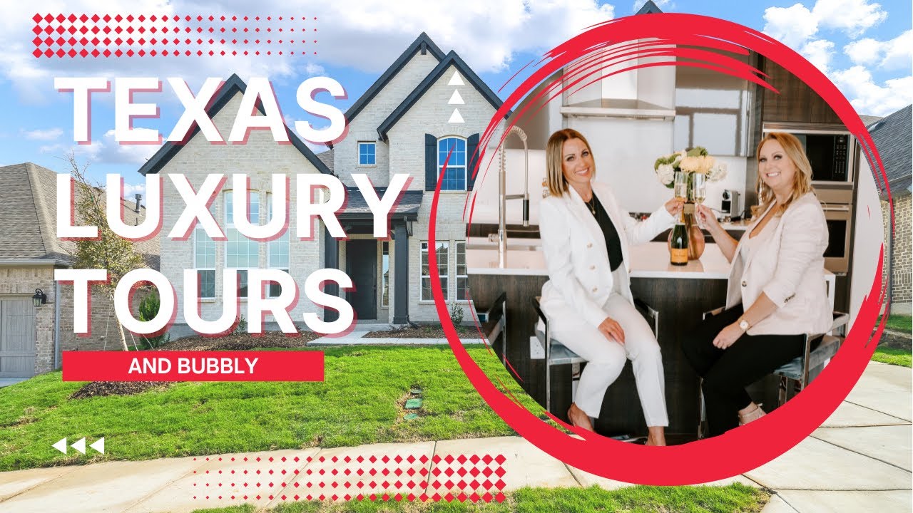 Luxury Home Tour Dallas/Fort Worth area | Texas Two Step Prosecco Margarita | Texas Real Estate
