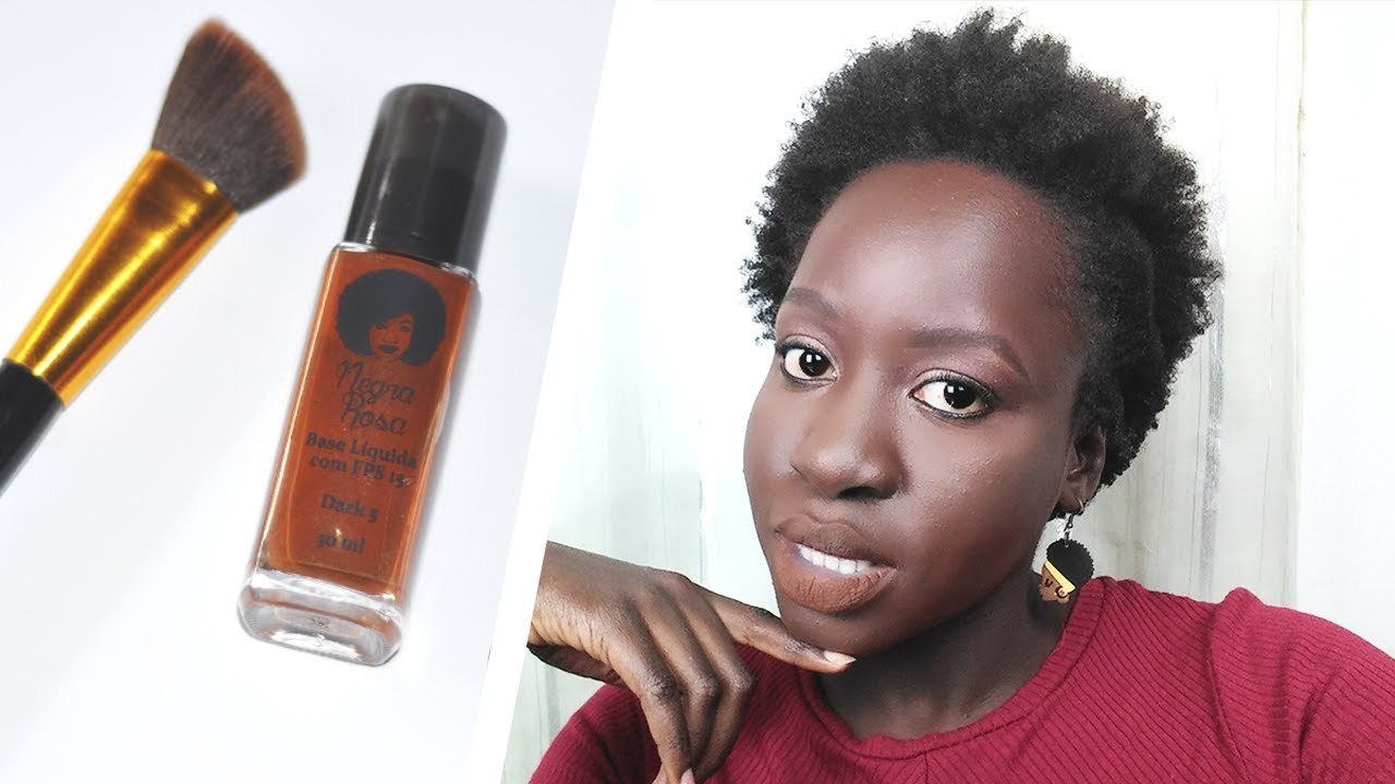 BASE DARK 5 NEGRA ROSA PARA PELE BEM ESCURA | TASTYLE