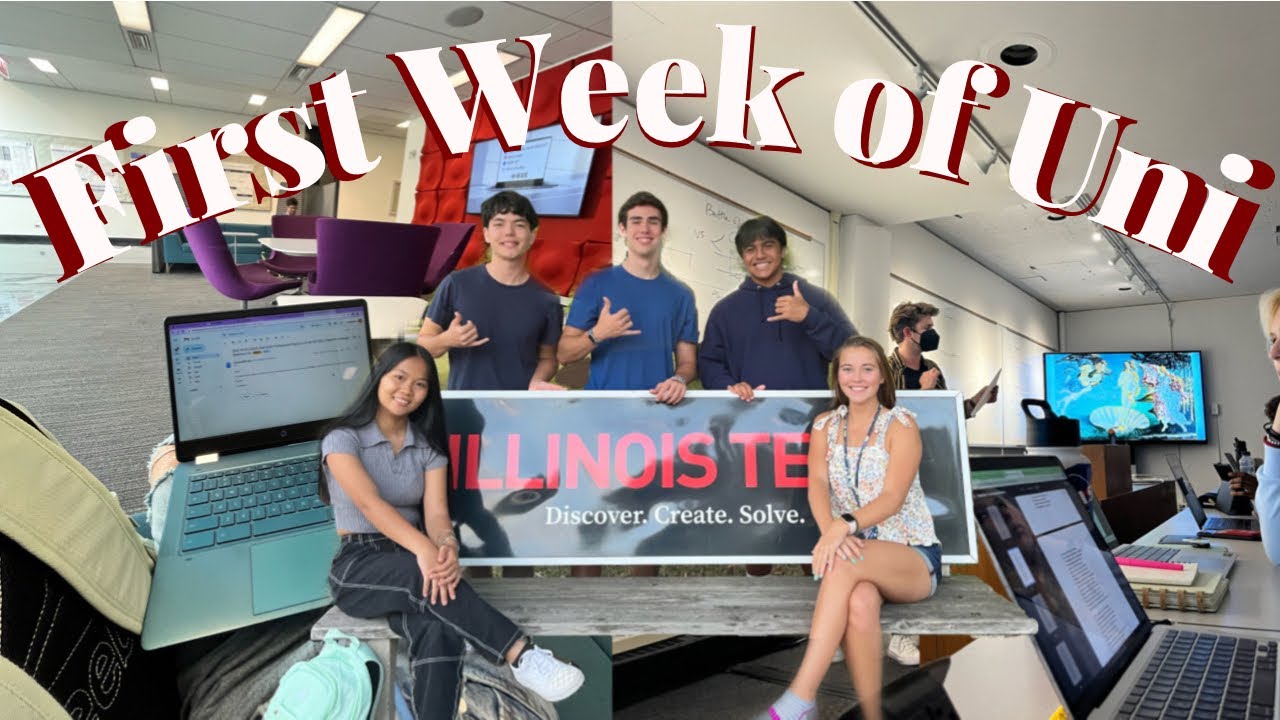 FIRST WEEK OF UNIVERSITY !! ILLINOIS TECH
