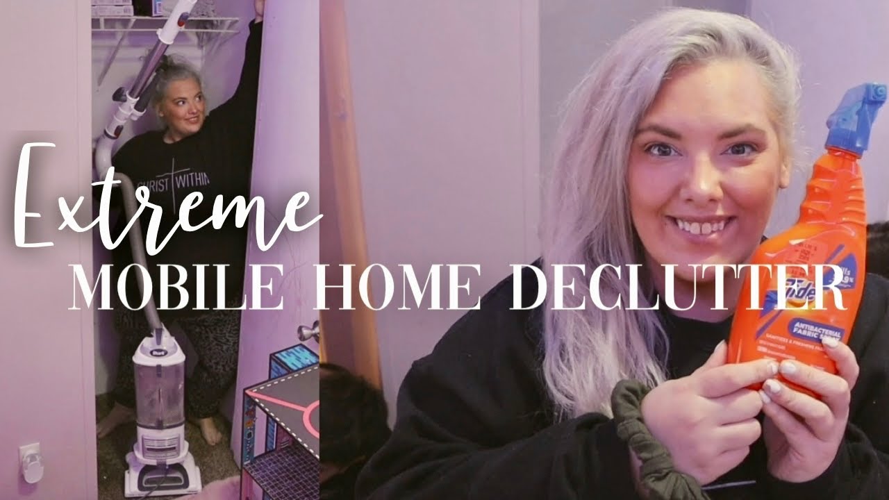 TACKLING THE CLOSETS | huge mobile home declutter | CREATING A CLEAN SLATE! mobile home cleaning