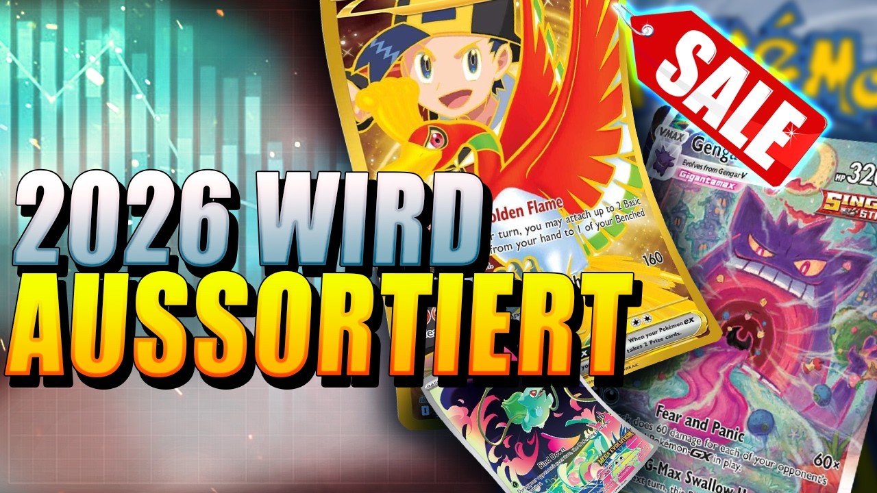 2026 wird AUSSORTIERT: Diese Pokemon Karten steigen, diese nicht - Pokemon Investment