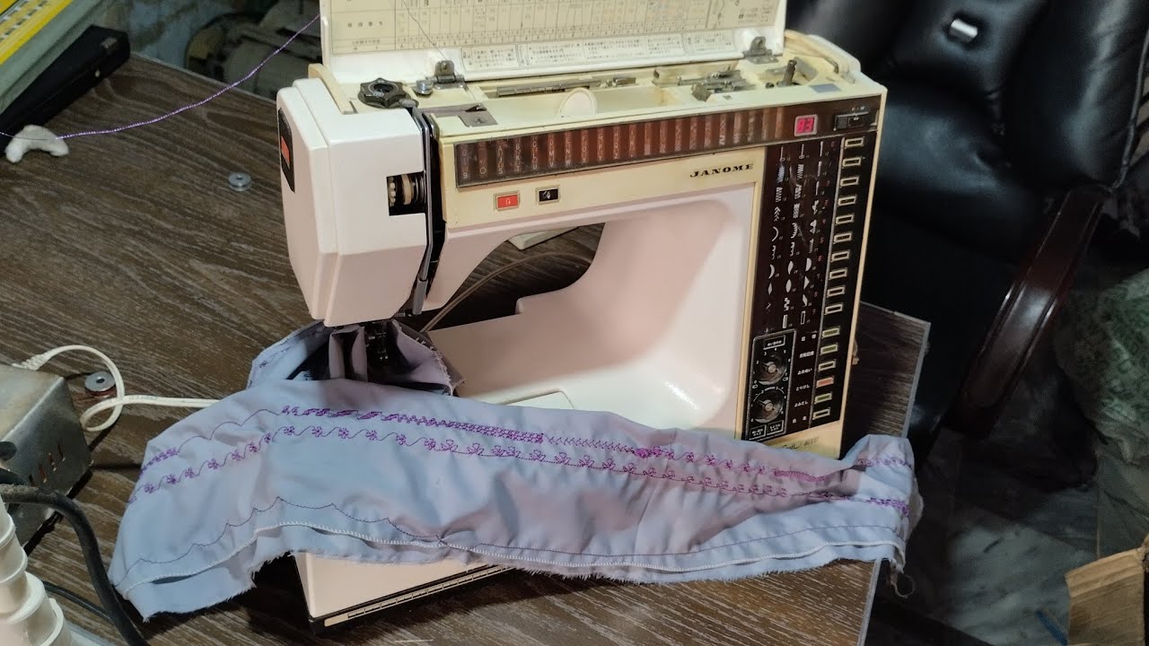 how to use janome 6000 complete tutorial in urdu ! 2024