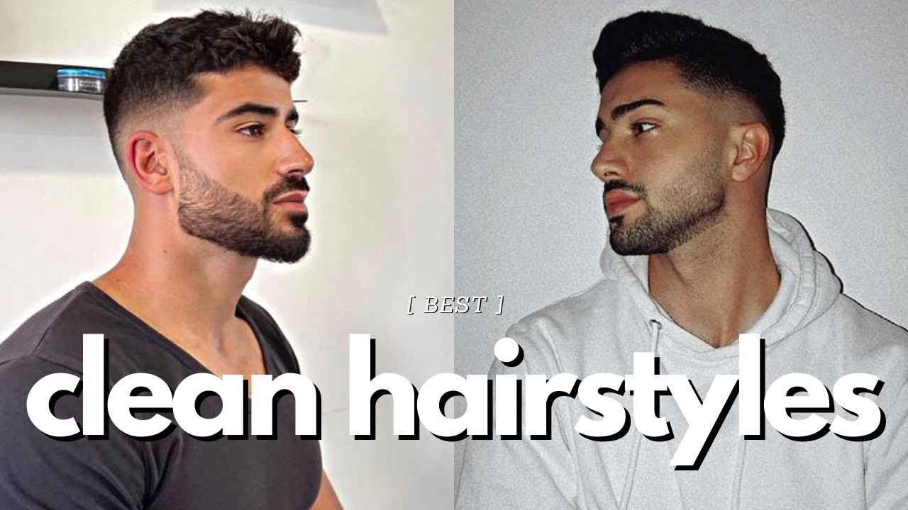 clean-cut short hairstyles for men