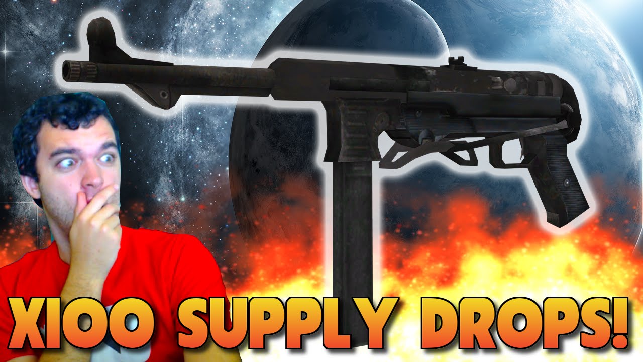 x100 SUPPLY DROP OPENING! NEW MP40 & M1911 GAMEPLAY! (Call of Duty Advanced Warfare)