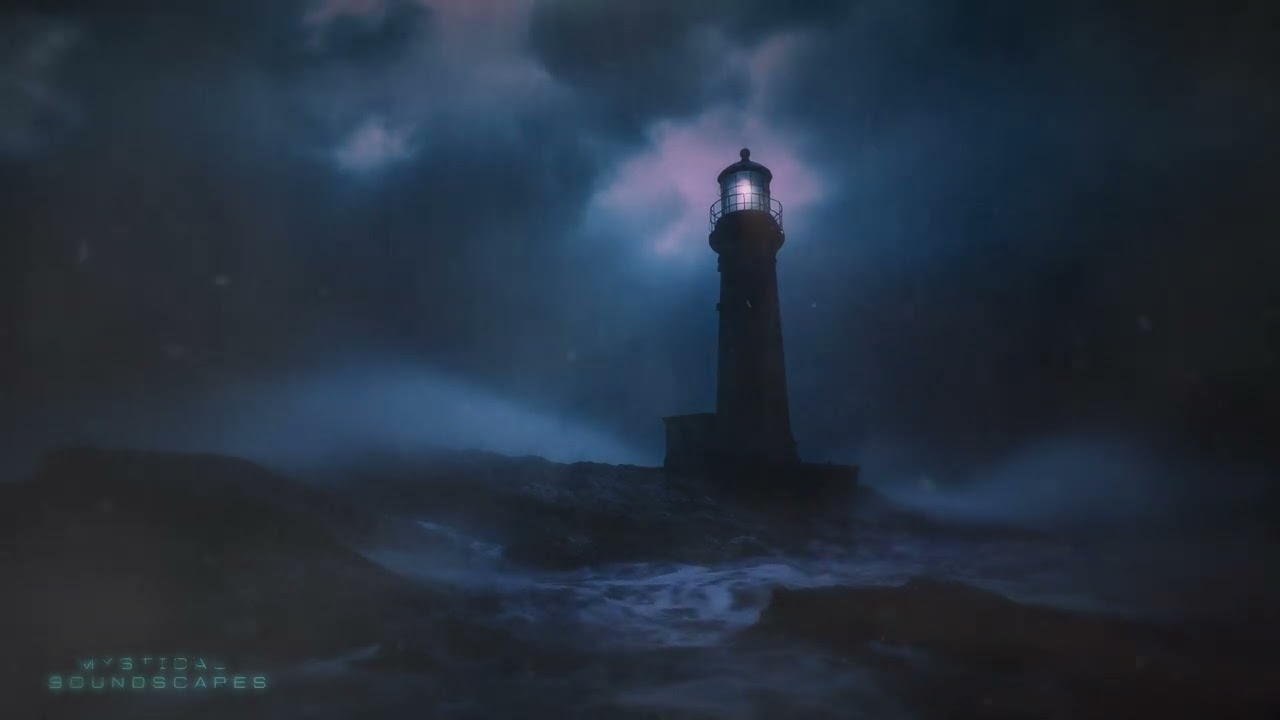 Would You Be The Lightkeeper? | Abandoned Haunted Lighthouse | HORROR AMBIENCE | 5 Hours