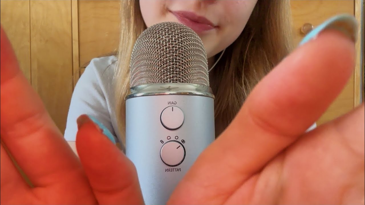 ASMR Hand Movements & Whispers ☺️ (Comforting You)