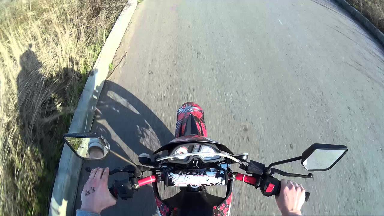 Разгон мотоцикла Baltmotors Motard 200