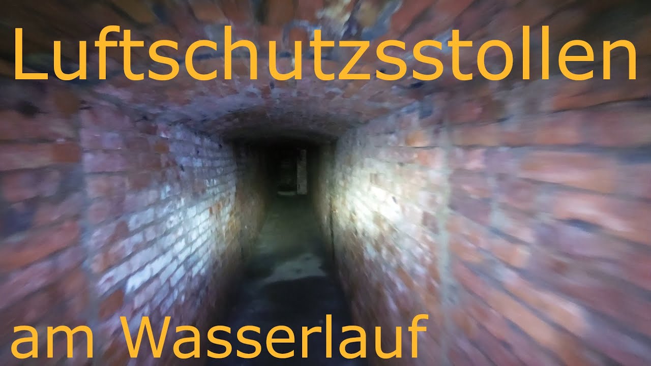 Der Luftschutzstollen am Wasserlauf - (Urbex/Lost Place)