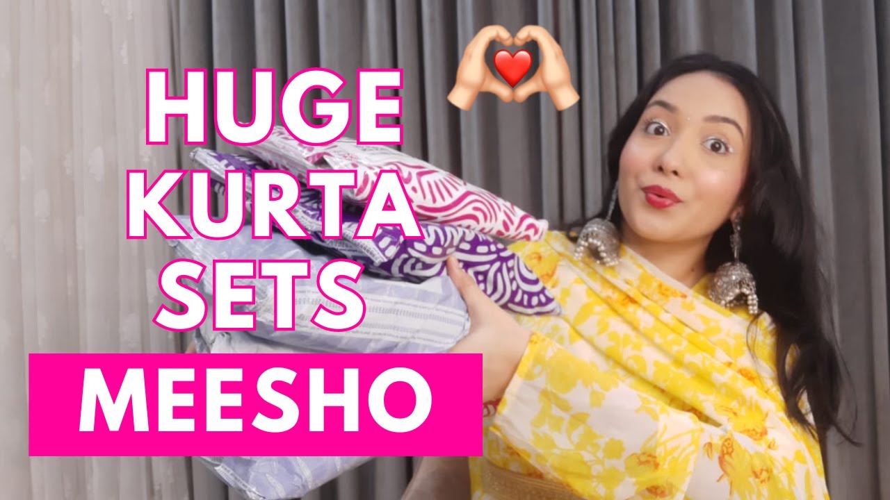 HUGE Meesho kurta set Try on Haul 😍💃| Festive special 💖| Isha Vinod Jain