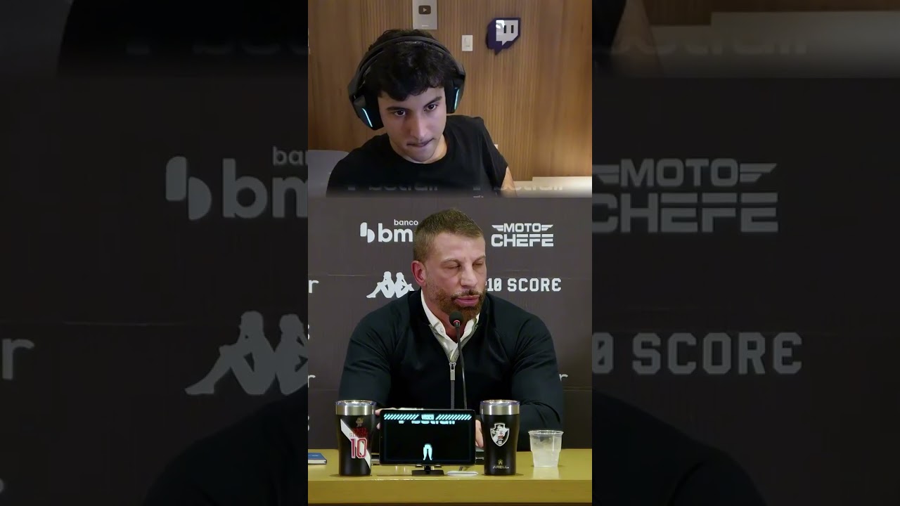 PEDRINHO RESPONDE PERGUNTA SOBRE O KRAV NA COLETIVA! PARTE 1 #vasco #futebol #react