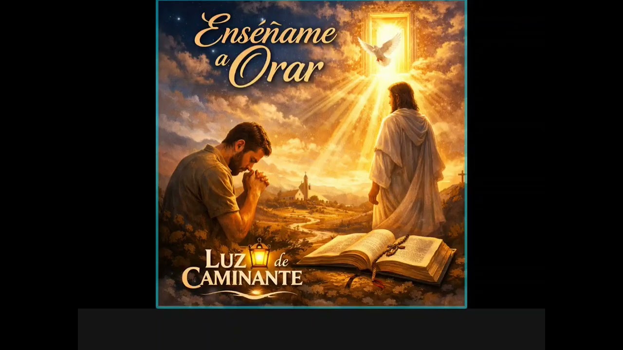 ✨ ENSÉÑAME A ORAR | Canción Cristiana de Adoración y Dependencia Total @luzdeCaminantes