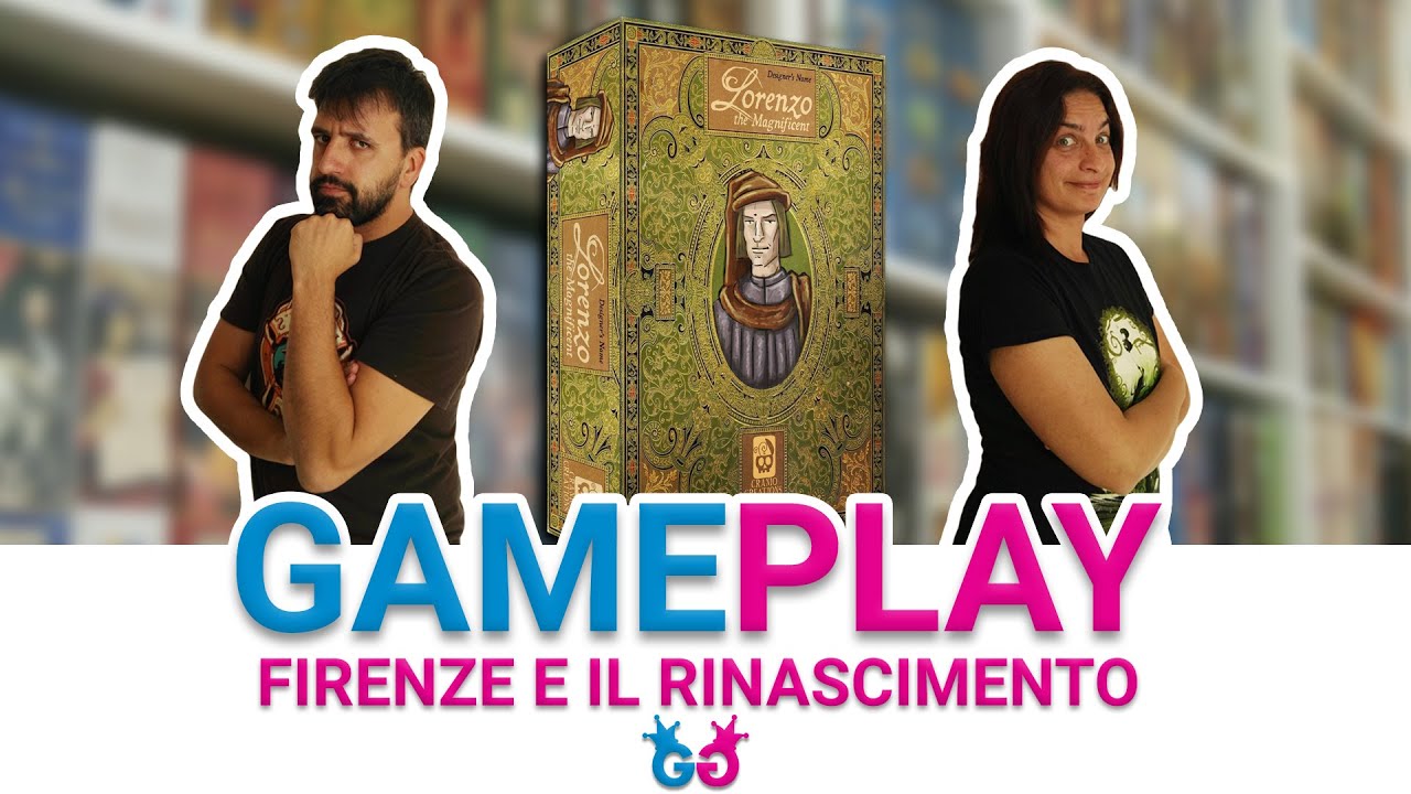 Lorenzo il Magnifico, Partita Completa al Gioco da Tavolo della Firenze rinascimentale
