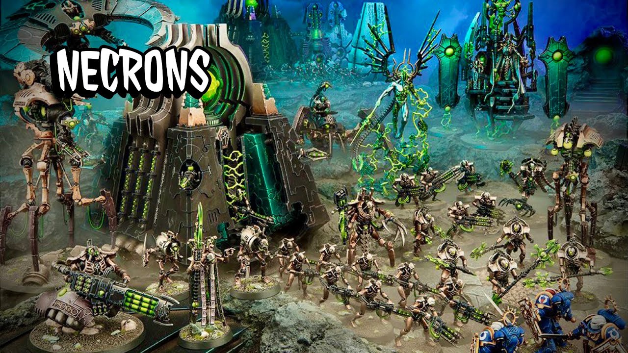 NECRONS — Обзор модельного ряда Некрон (WARHAMMER 40000)