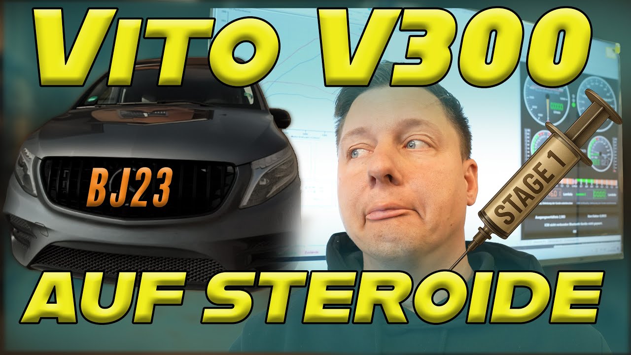 Irres Potenzial | Mercedes V300d Stage 1 | Leistungsmessung 