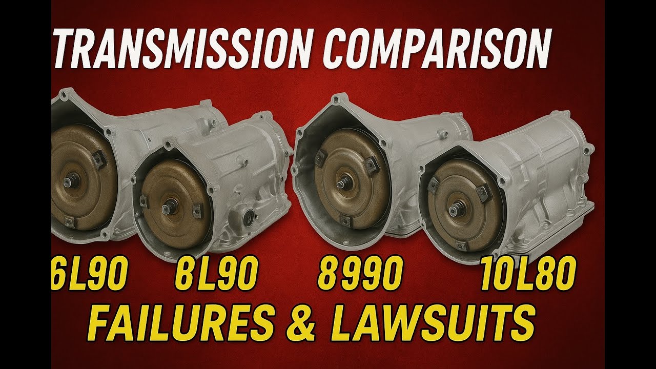 GM Transmission Showdown  6L80 vs 6L90 vs 8L90 vs 10L80