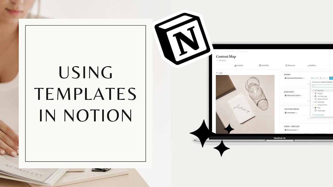 Three ways to use the Template Feature in Notion