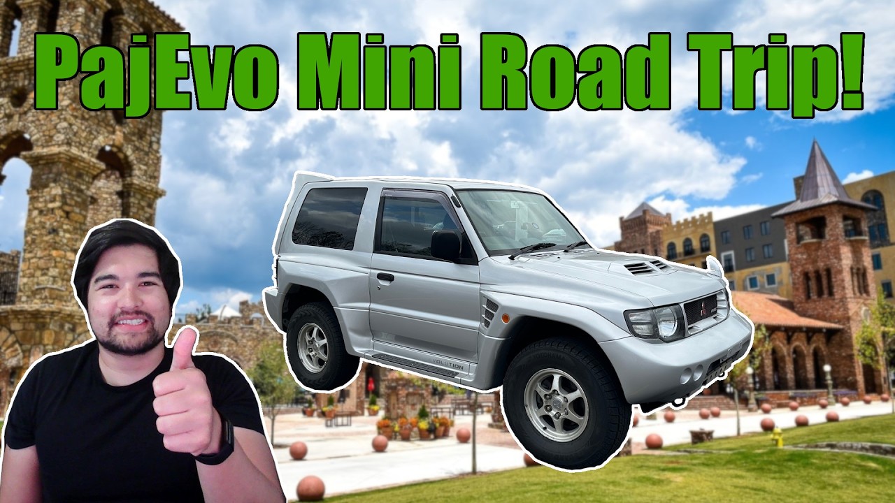 Pajero Evo Mini Road Trip! Going to Cars & Coffee at BridgeWay Station in Greenville, SC! (2/21/26)