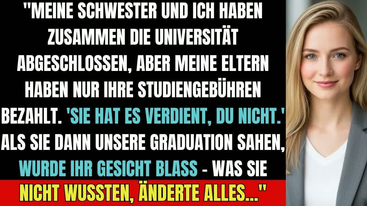 Meine Schwester bekam alles, meine Eltern zahlten ihre Uni – Was sie nicht wussten, änderte alle