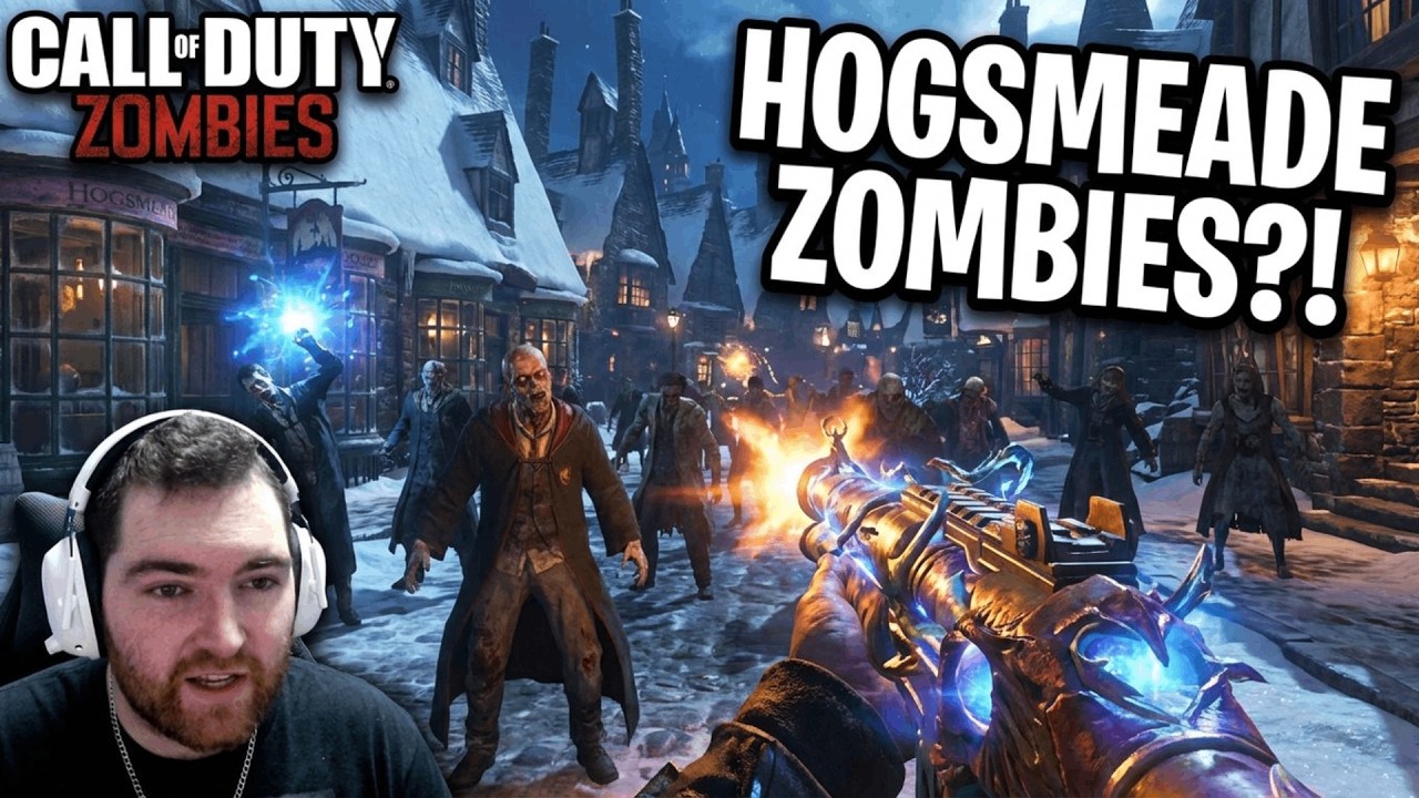 Hogsmeade Zombies Harry Potter In CoD! (Black Ops 3)