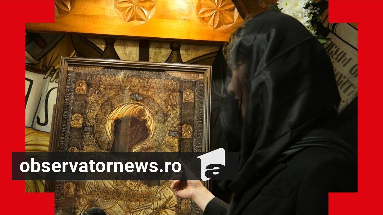 Minune într-o biserică din Sibiu, după ce icoana Maicii Domnului a început să 