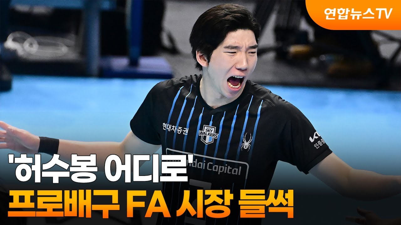 '허수봉 어디로'&hellip;프로배구 FA 시장 들썩 / 연합뉴스TV (YonhapnewsTV)