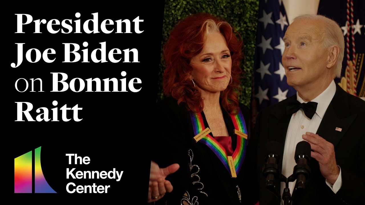 President Joe Biden on Bonnie Raitt - 2024 Kennedy Center Honors White House Reception