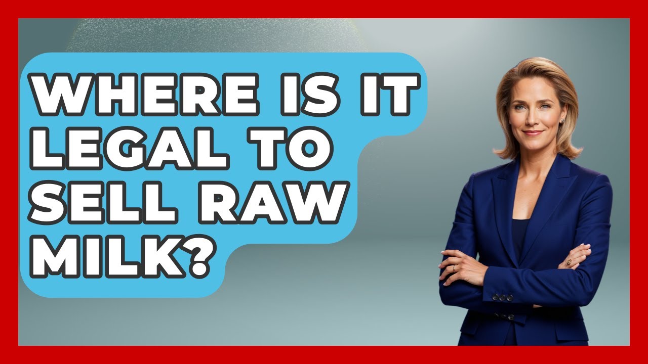 Where Is It Legal To Sell Raw Milk? - You Cant Make This Law Up