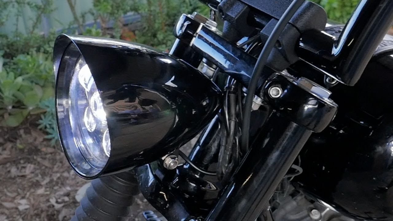 Aftermarket headlight and other goodies - Softail street bob