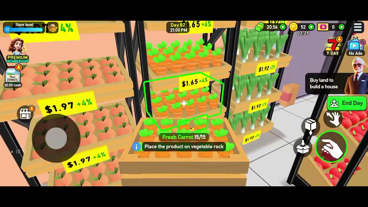 GAME SUPERMARKET TYCOON 3D #21