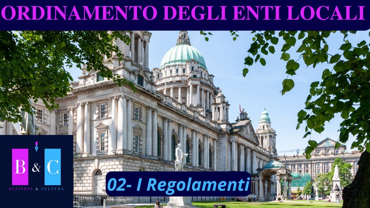 02 - I Regolamenti - Ordinamento degli Enti Locali per concorsi - D.lgs 267/2000 TUEL