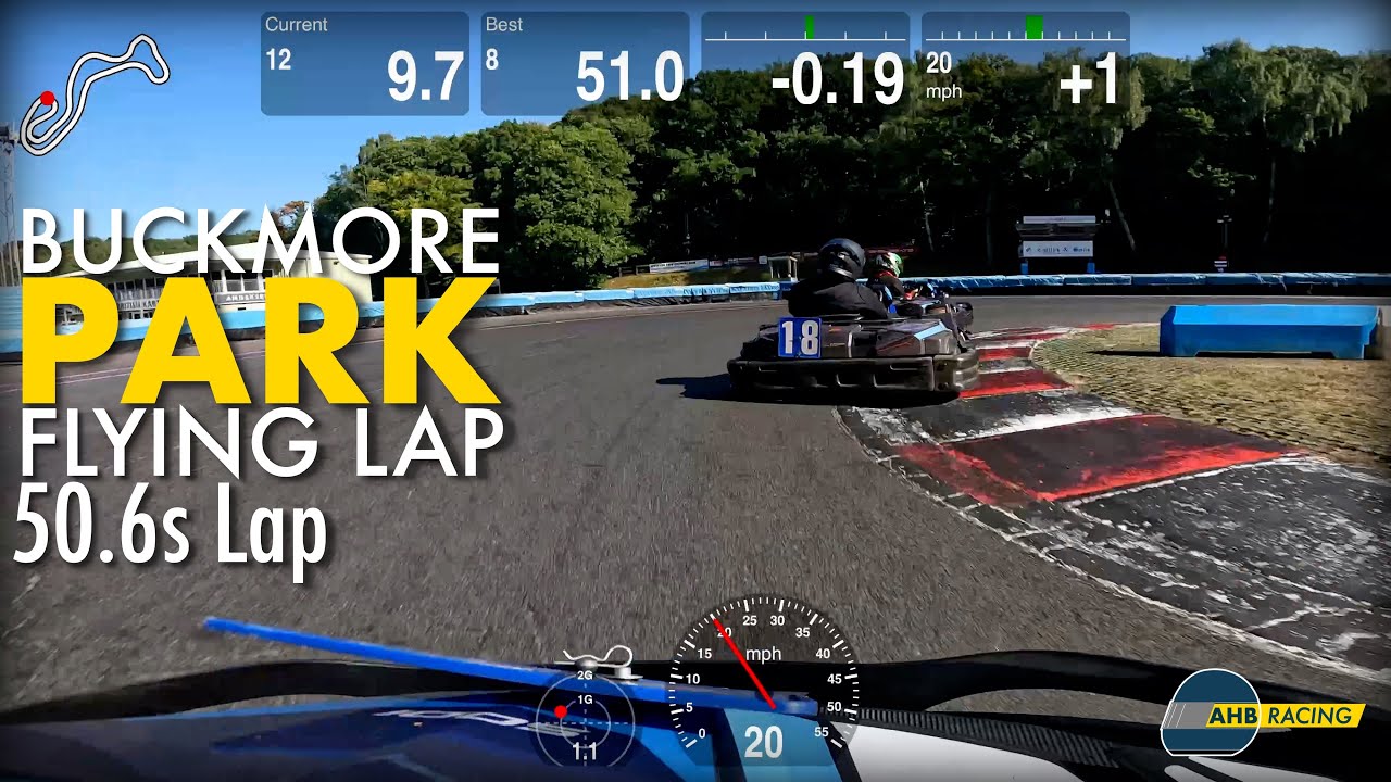 Buckmore Park Circuit - 4K Flying Lap - Adult Rental Kart - Onboard GoPro