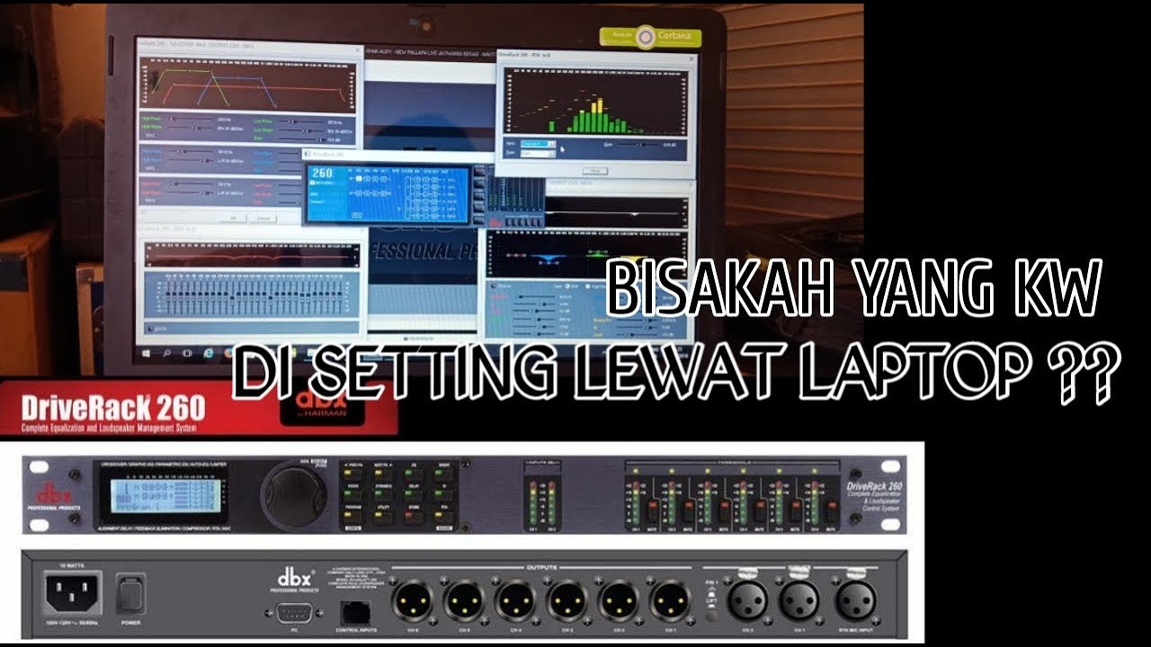 #Tutorial || Membuktikan kalau DBX DRIVERACK260 