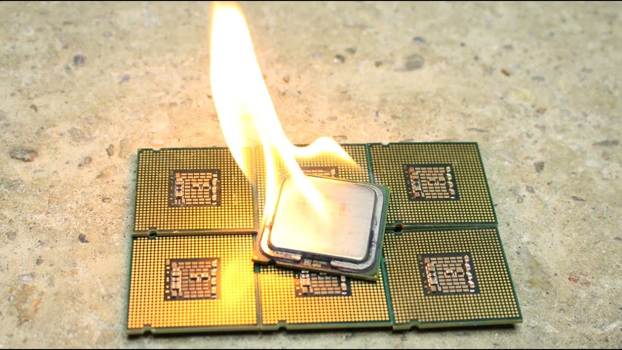 Making a CPU think it's on fire to improve performance