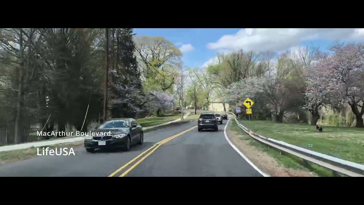 Georgetown to Dulles Airport Drive | Clara Barton Pkwy & I-495 to Dulles Access Road