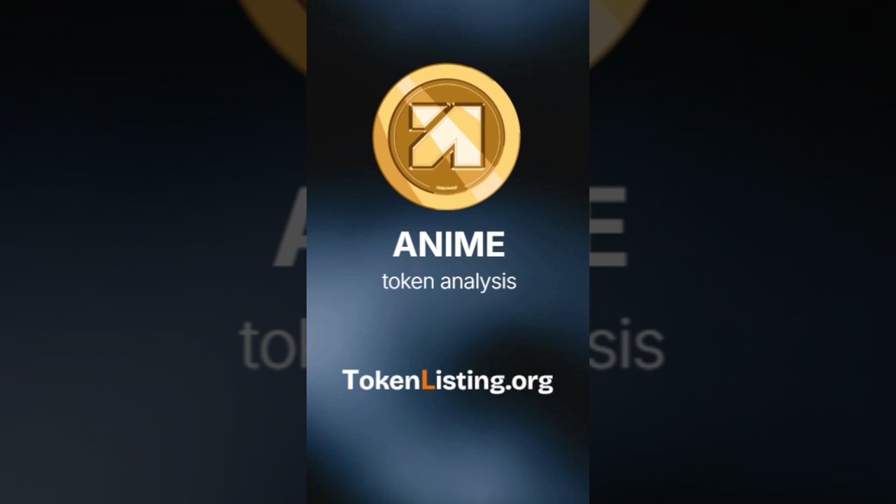 Animecoin (ANIME)  analysis #crypto #tokens #cryptotrading #investment #anime