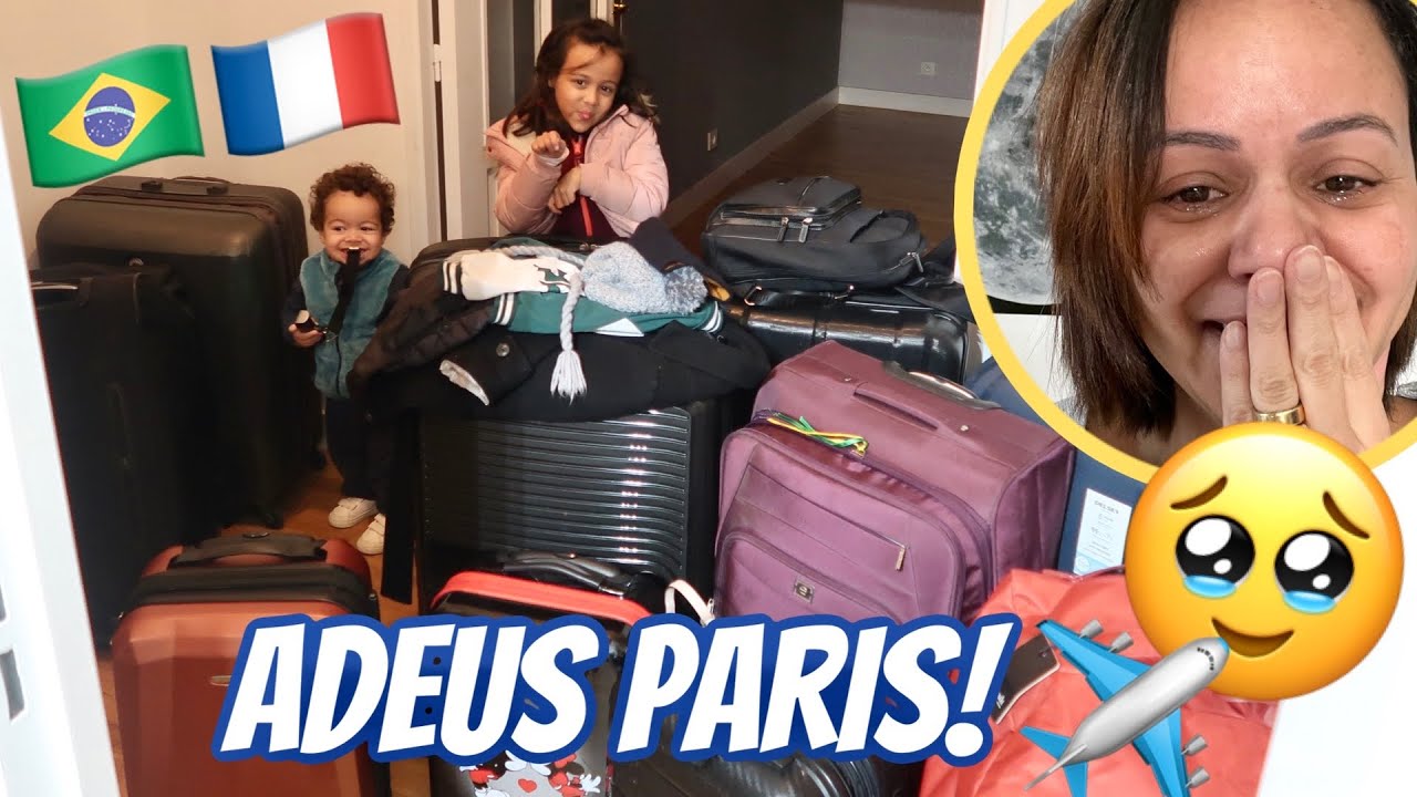 ADEUS FRANÇA: VIAJANDO DE EXECUTIVA EM FAMÍLIA PARA O BRASIL - Rê Andrade